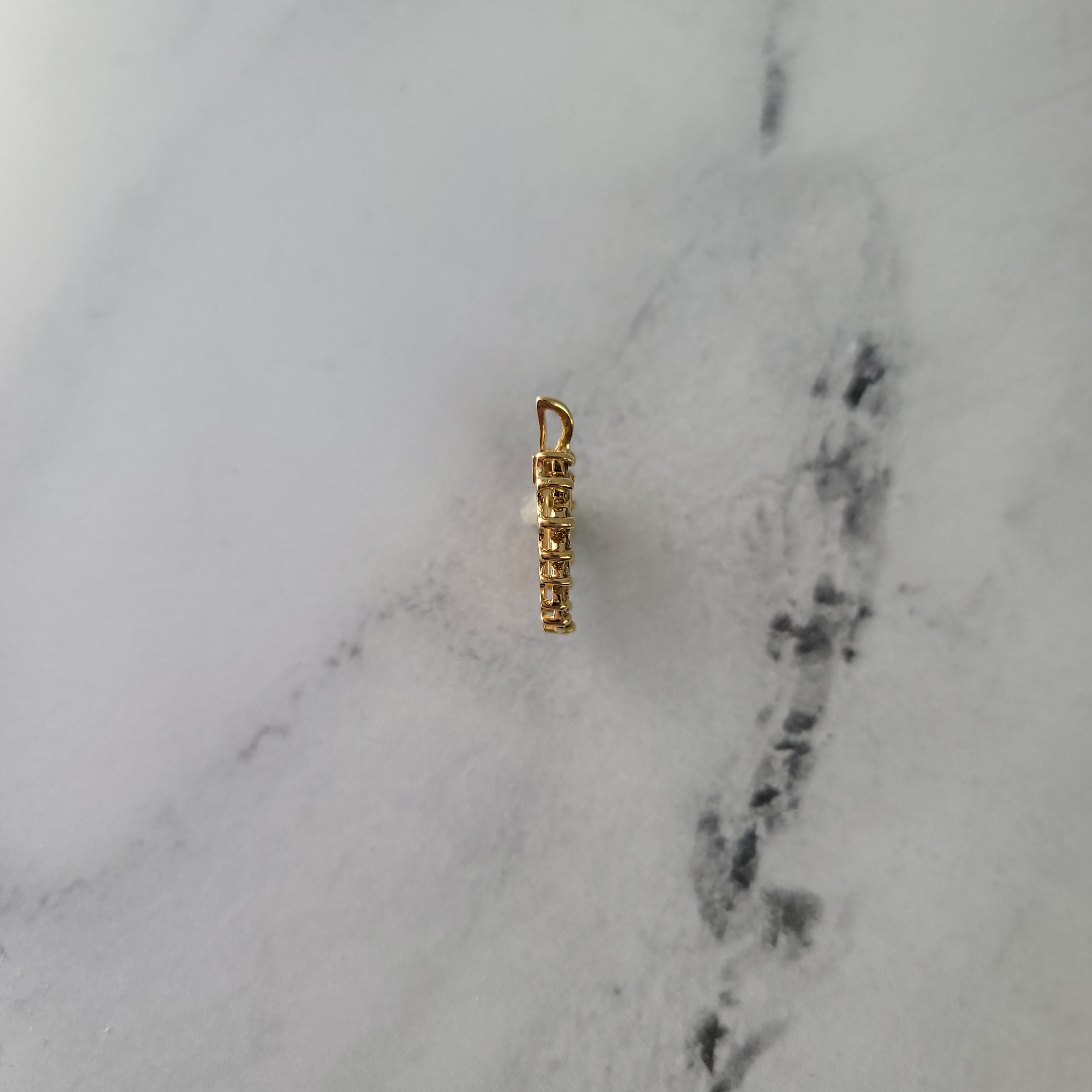 0.50 Carat Heart-Shaped Diamond Pendant Necklace in 14K Yellow Gold - Perfect for Valentine's Day, Anniversary & Romantic Gifts