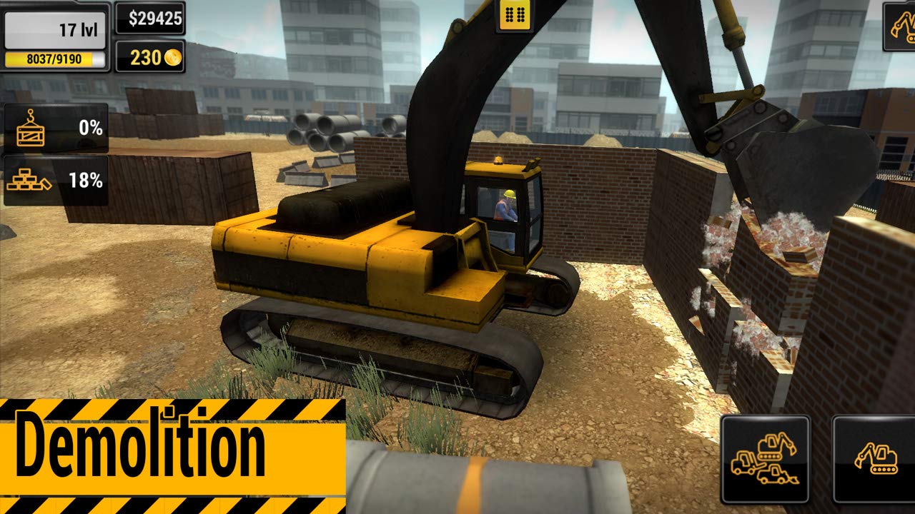 Nintendo Switch Construction Machinery Simulator - Realistic Heavy Equipment Game for Kids & Adults | Perfect for Family Fun & Construction Enthusiasts