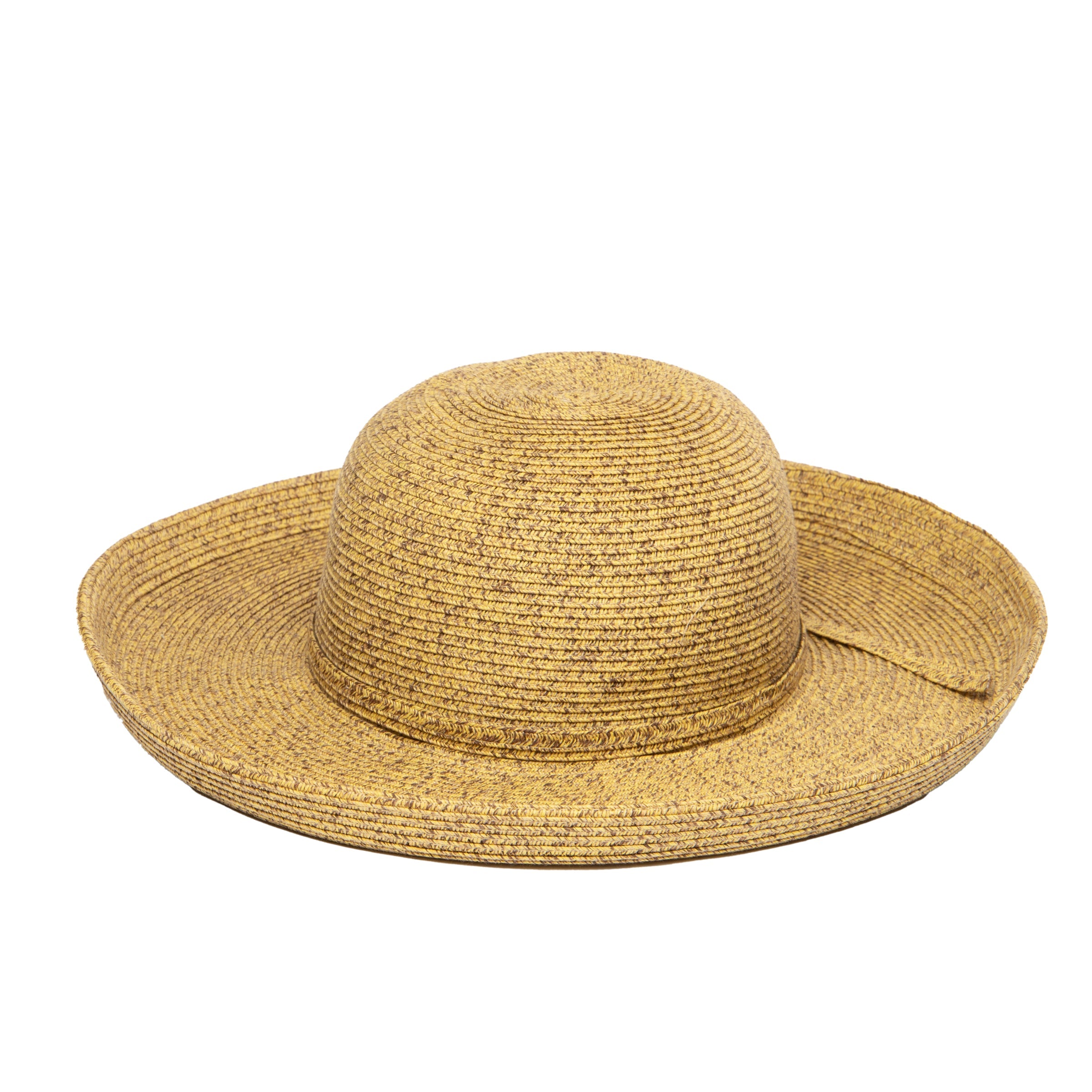 Women's Classic Paper Braided Sun Hat - Wide Brim UV Protection Summer Beach Hat for Outdoor Travel, Gardening & Vacation