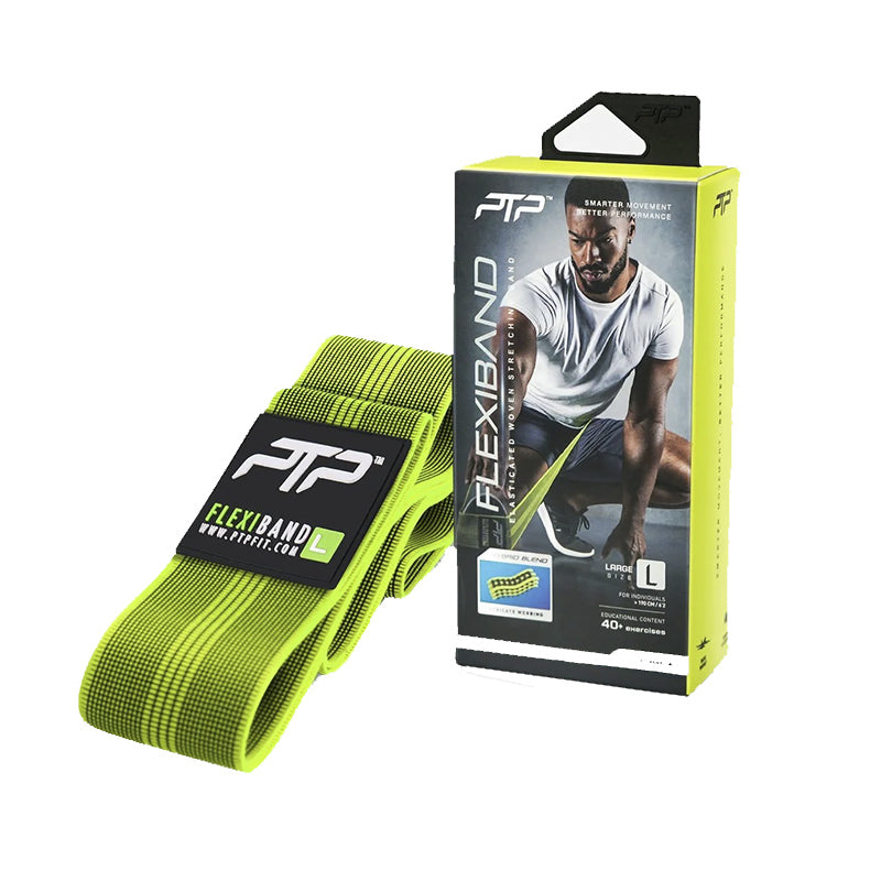 PTP Flexiband Large - Adjustable Resistance Band for Strength Training, Physical Therapy & Home Workouts - Perfect for Fitness, Yoga & Rehabilitation Exercises