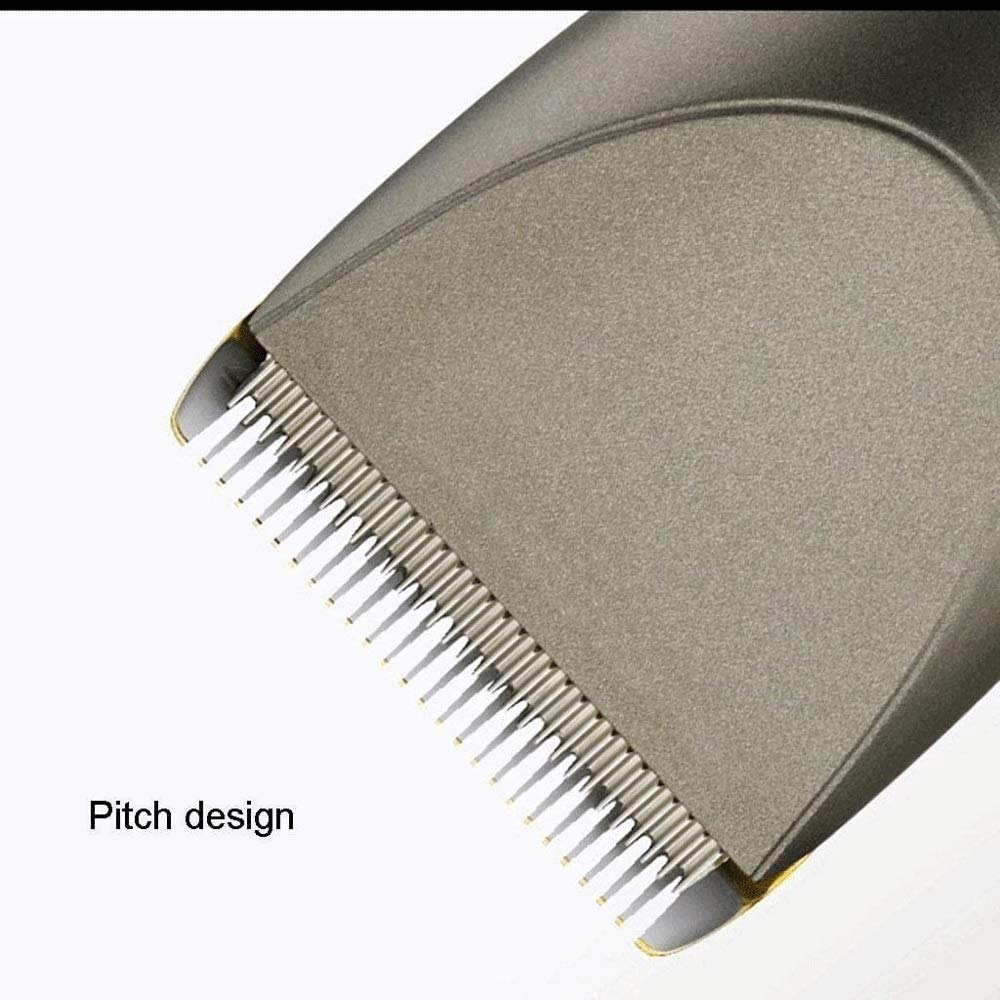 Professional Cordless Hair Clippers for Men - Rechargeable Hair Trimmer with Steel Cutter Head, Hair Cutting & Grooming Kit for Men, Kids & Family | Perfect for Home Haircuts, Beard Trimming & Personal Grooming