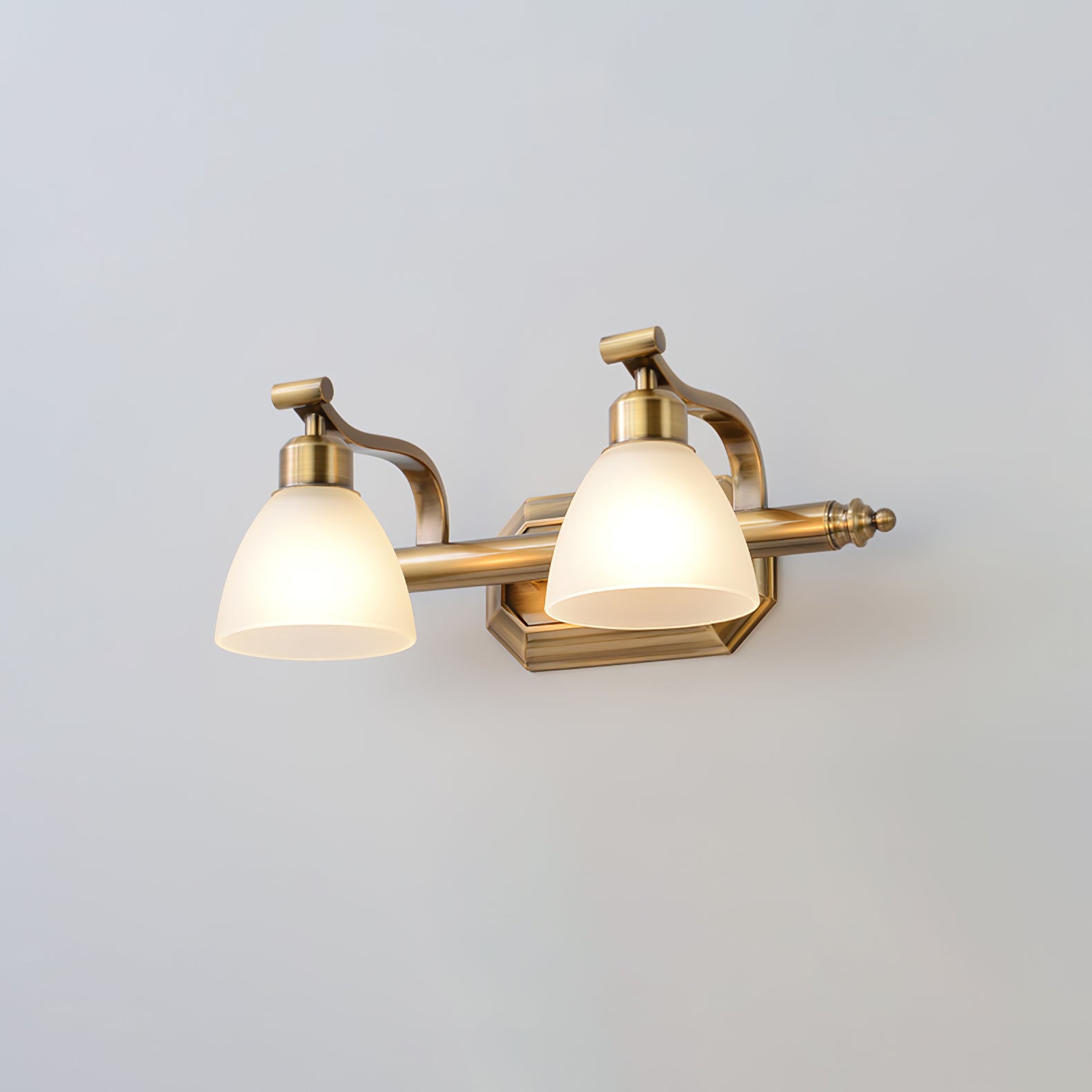 Lana Classic Bath Wall Light - Modern Waterproof LED Bathroom Sconce for Vanity Mirror Lighting, Perfect for Home Spa, Hotel & Luxury Bathroom Decor