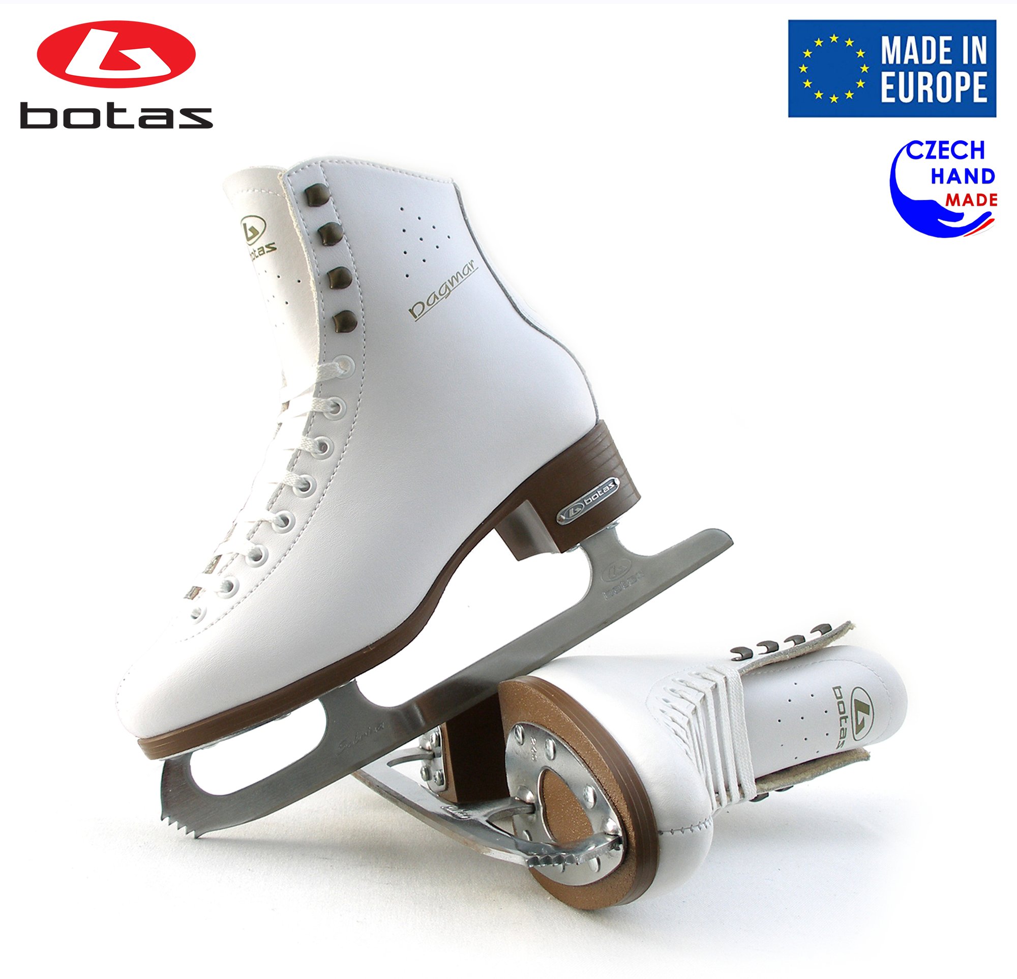 Premium Figure Ice Skates for Men, Women, Boys & Girls - Handcrafted in Czech Republic with Sabrina Blades | Perfect for Competitive Skating, Ice Shows & Recreational Use