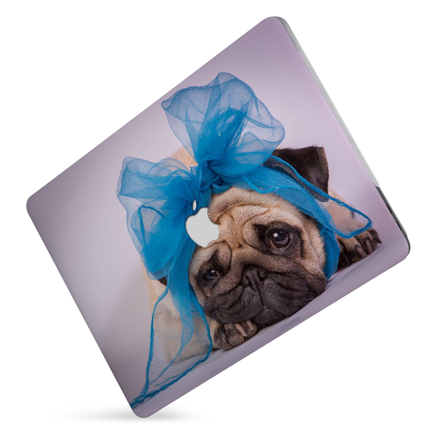 Premium MacBook Pro/Air Protective Case with Cute Dog Design - Durable & Slim Cover for Work, Travel & School