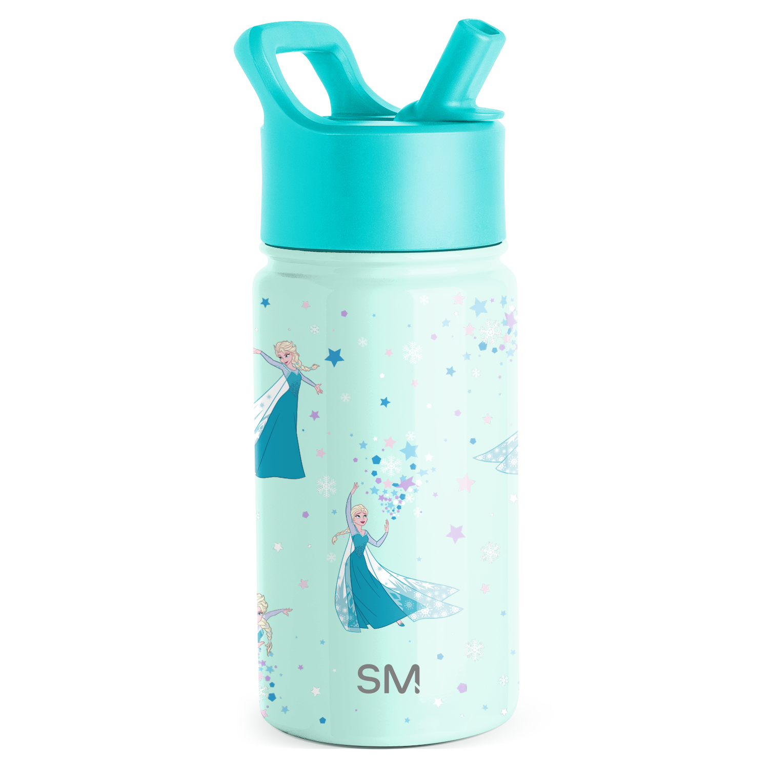 Summit Kids Water Bottle with Straw Lid - BPA Free, Leak Proof, Insulated Stainless Steel Bottle for School, Sports & Outdoor Activities