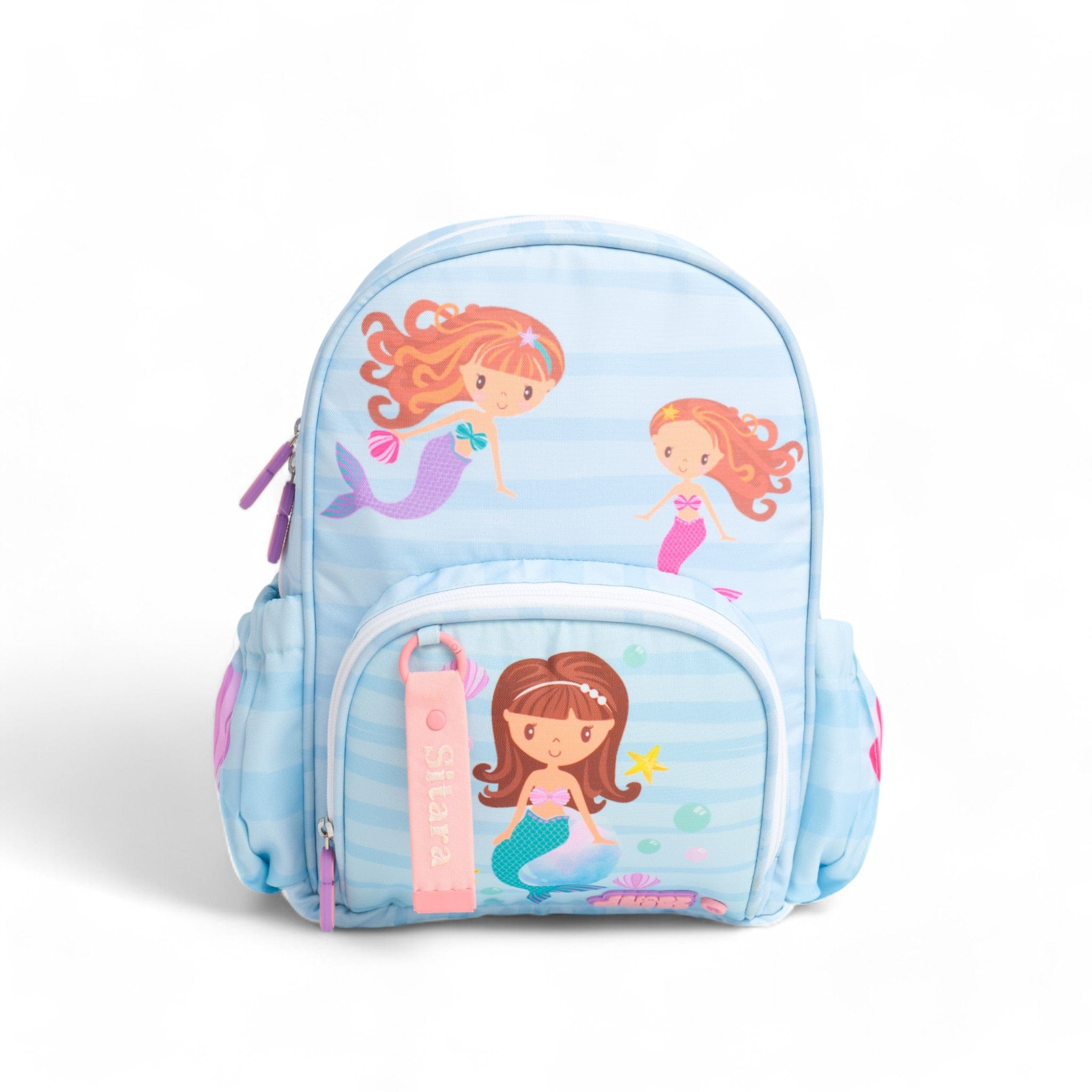 Mermaid Small Backpack for Women & Girls - Cute Waterproof Mini Backpack for Beach, Pool, Travel & School - Trendy Mermaid Scale Design