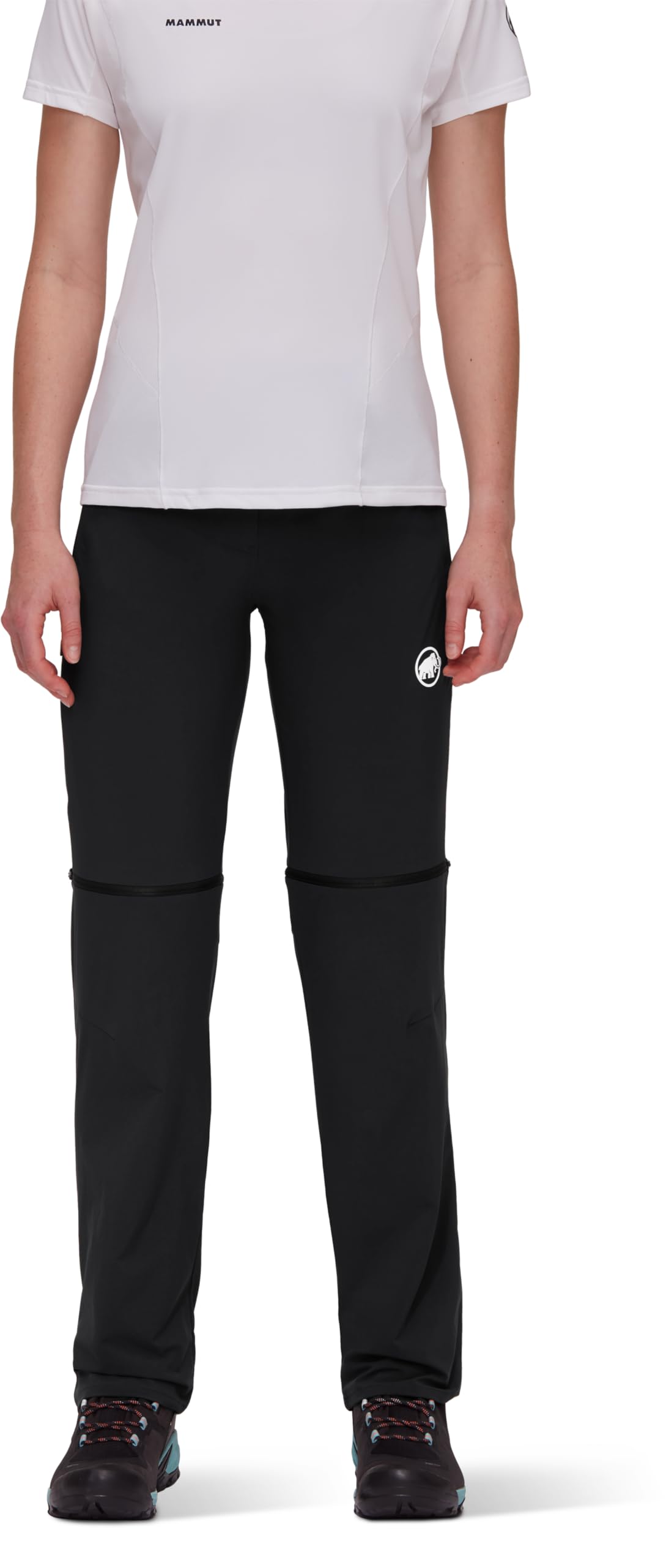 Mammut Women's Outdoor Zip-Off Convertible Hiking Pants - Lightweight Quick-Dry Trekking Trousers for Hiking, Camping & Travel Adventures