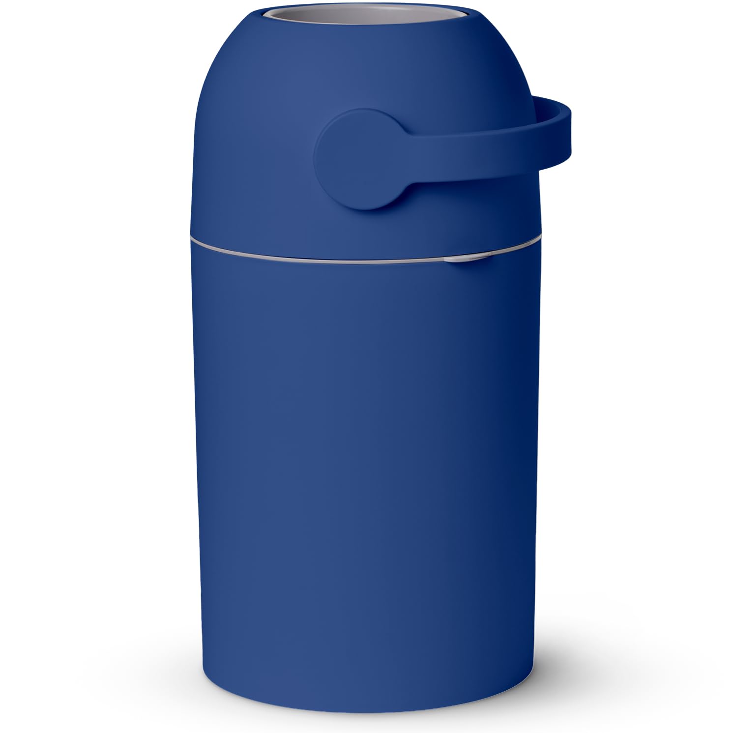 Magic Baby Diaper Pail with Patented Odor-Lock Technology - One-Hand Operation, Universal Bag Compatibility - Includes 1 Roll of Bags (Cobalt Blue) - Perfect for Nursery, Daycare & Travel Use