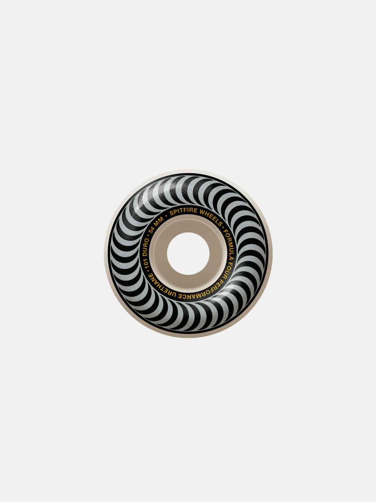 Spitfire Formula Four 99D Classic Skateboard Wheels - High Performance for Street & Park Skating - Perfect for Tricks & Smooth Rides