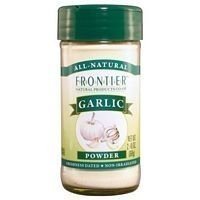 Organic Frontier Herb Garlic Powder - Pure, Non-GMO, Gluten-Free for Cooking, Seasoning & Health Benefits | Perfect for Soups, Sauces, and Homemade Spice Blends