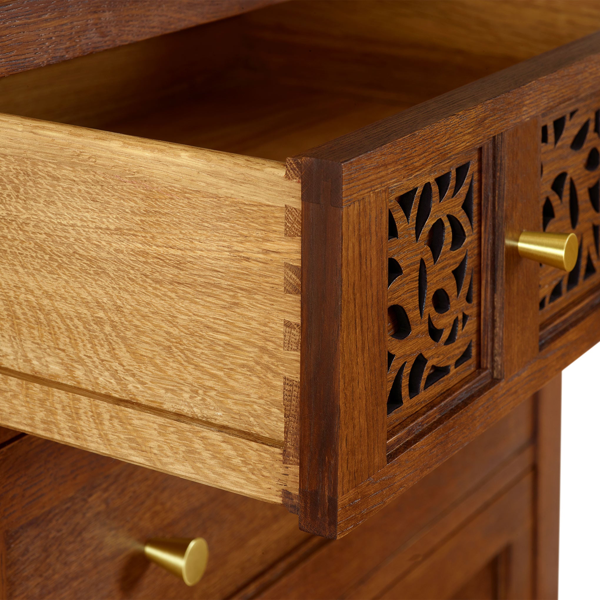Surrey Hills Six Drawer Dresser - Solid Wood Bedroom Chest of Drawers for Clothes Storage | Perfect for Master Bedroom, Guest Room & Nursery Organization