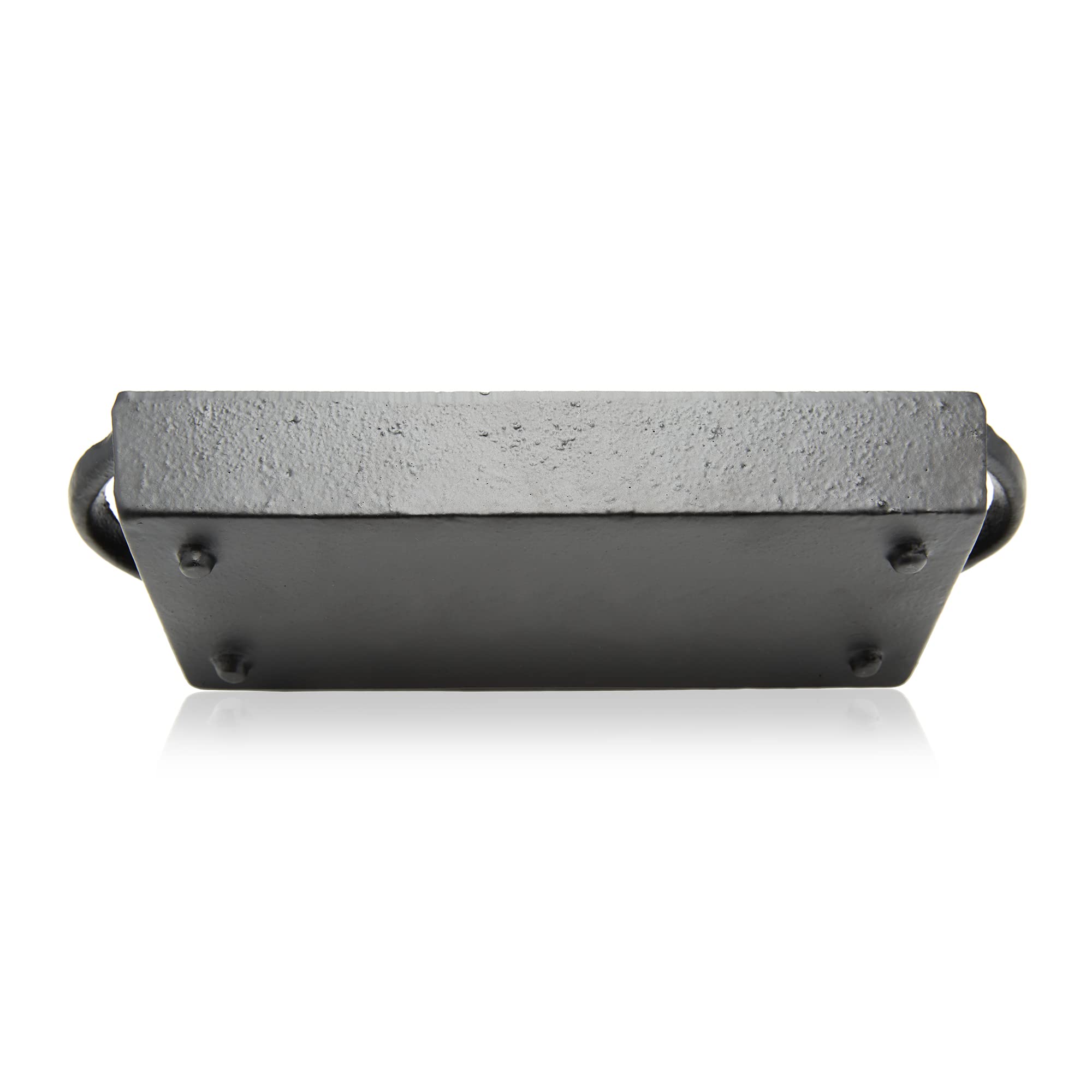 UniFlame Cast Iron Firestarter Tray - Heavy Duty Fireplace Starter Log Holder for Indoor/Outdoor Use - Perfect for Camping, Fire Pits & Wood Stoves (Model C-1137)
