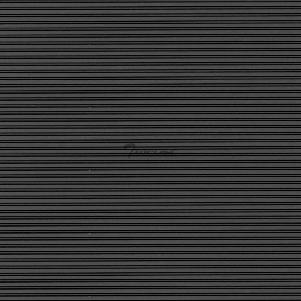 Black Rubber Horizontal Line Truck Bed Floor Mat Liner v2 for 07-21 Toyota Tundra 5.6 Ft (67.2