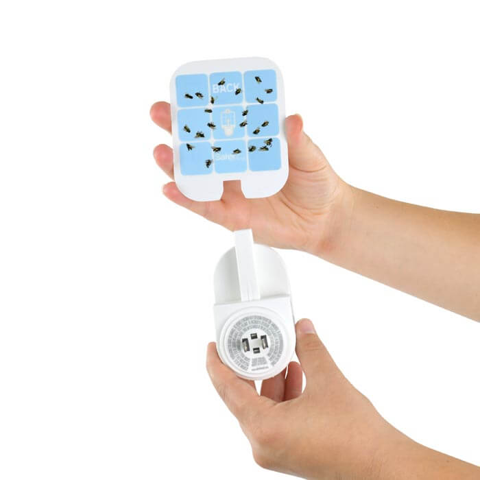 Safer Home Indoor Fly Trap Refill Glue Cards - Sticky Traps for House Flies, Fruit Flies & Gnats | Non-Toxic Pest Control for Kitchen, Bedroom & Office