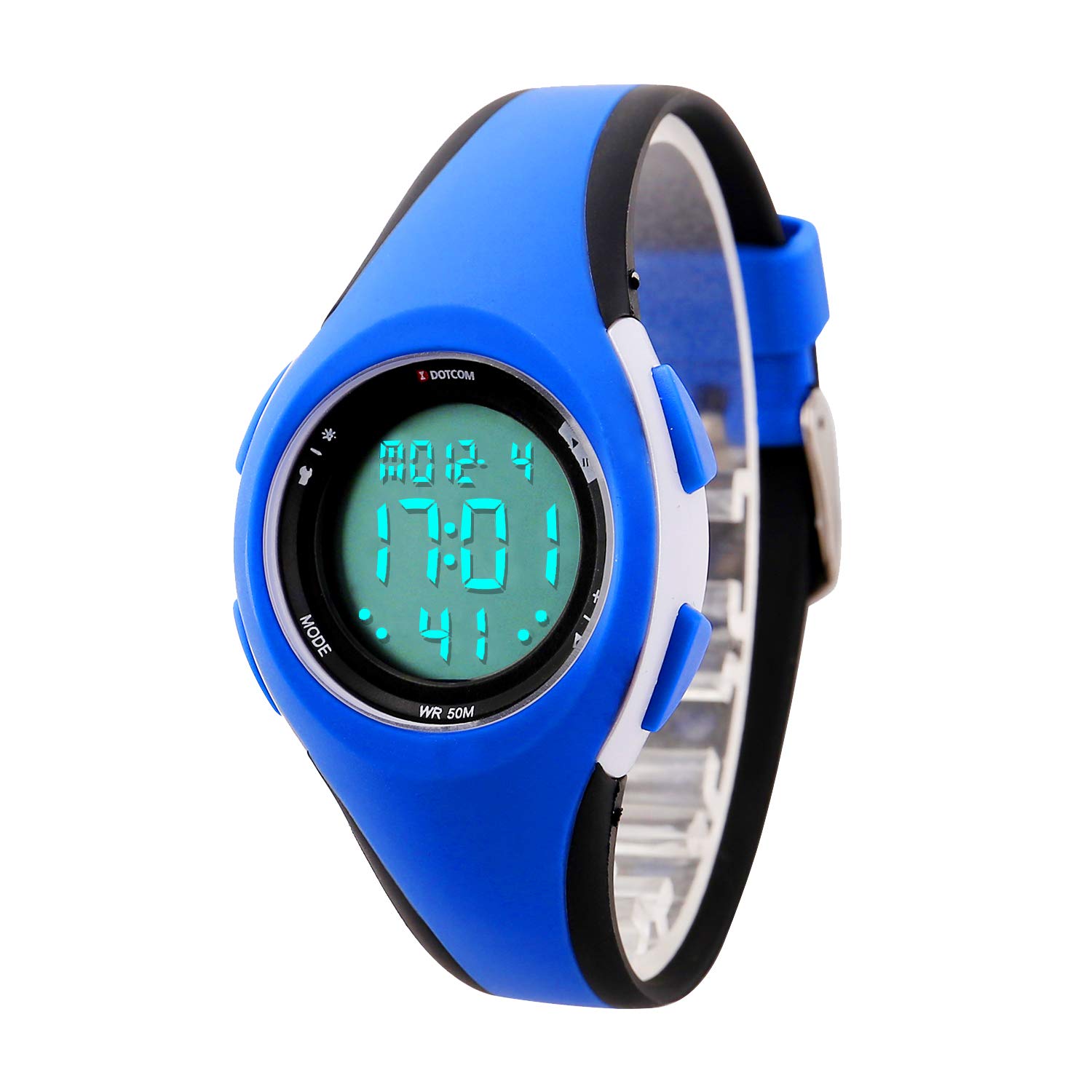 **Misskt Kids Digital Sports Watch - Waterproof LED Alarm Watch for Boys & Girls - Perfect for Swimming, Outdoor Play & School Activities**