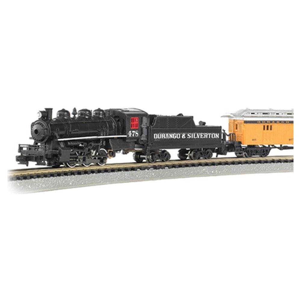 Bachmann Trains Durango & Silverton N Scale Electric Train Set - Perfect for Model Train Enthusiasts & Collectors - Great for Home Layouts & Displays