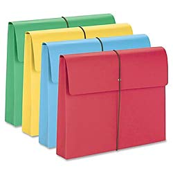 Smead 77251 Expanding File Wallets with Elastic Cord - Organize Documents, Receipts & Bills - Perfect for Office, Home & School Use (SMD77251)