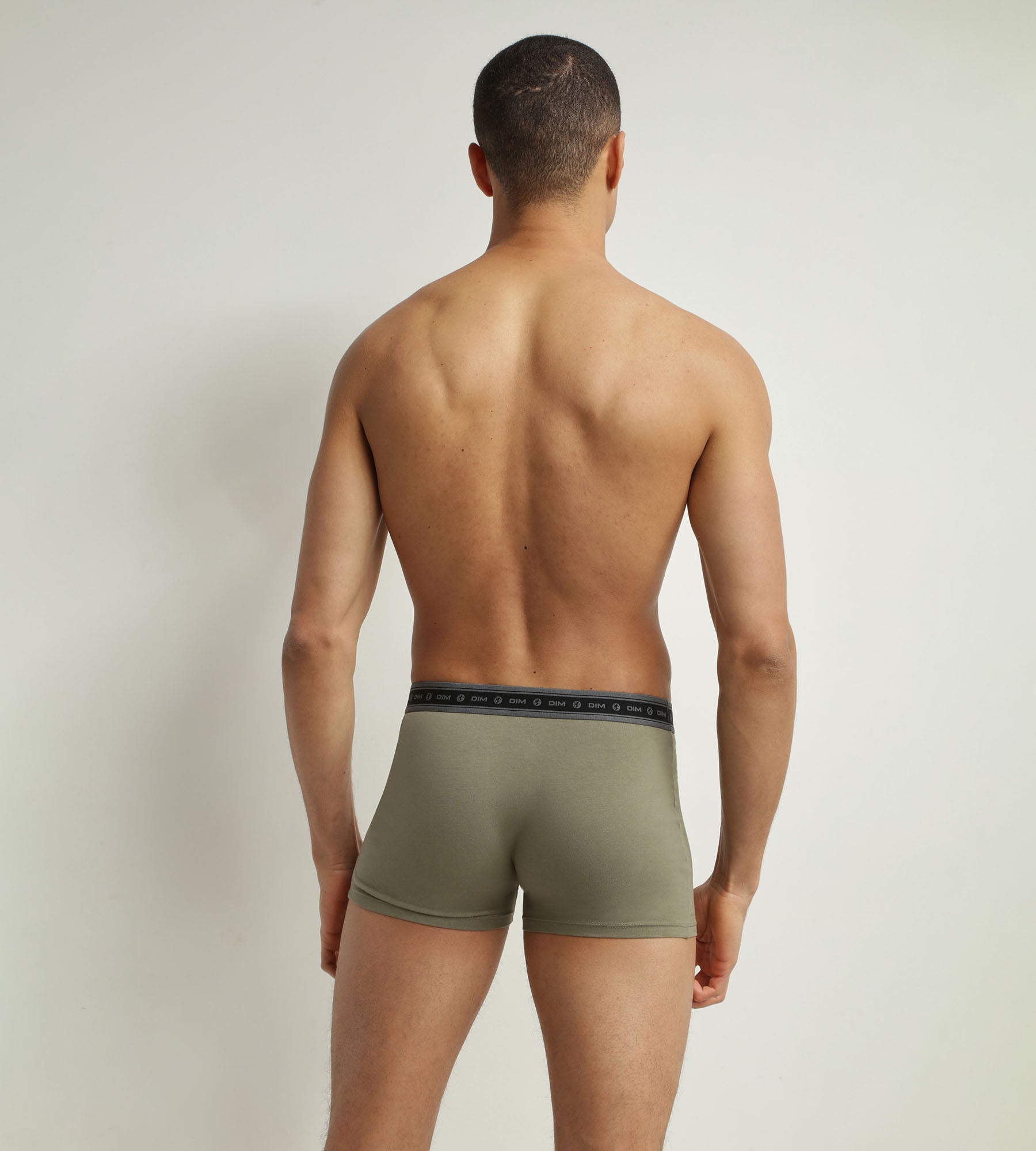 Organic Cotton Men's Boxer Briefs 2-Pack - Charcoal & Earth Green | Soft, Breathable & Comfortable Underwear for Everyday Wear & Active Lifestyles