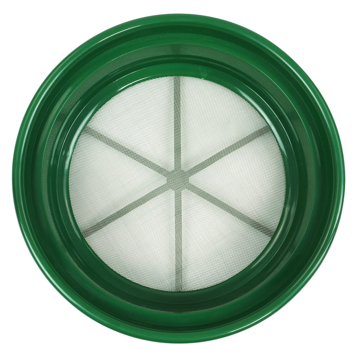 3-Piece Green Plastic Gold Sifting Pan Classifier Set - Stackable Mesh Sizes 1/20 & 1/70 - Perfect for Gold Prospecting, Gem Hunting & Outdoor Adventures