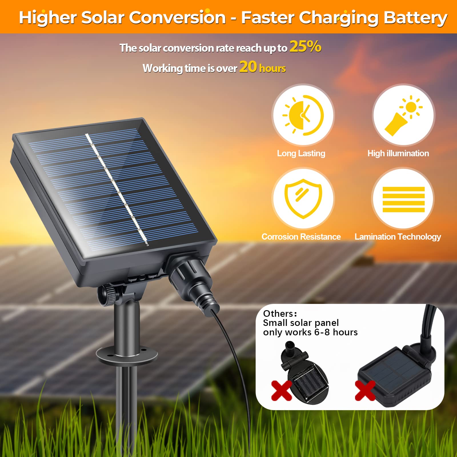 8 Pack Solar Firefly Lights Outdoor - Remote Control, 8 Flashing Modes, 20H Working Time - Waterproof Garden Lights for Pathway, Yard, Patio Decor - Perfect for Parties, Weddings & Landscape Lighting