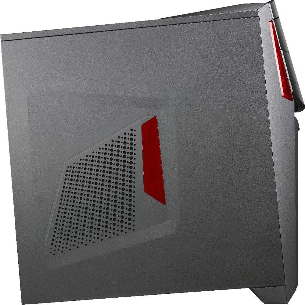 ASUS Gaming PC with Intel i5 Processor - VR Ready, Black/Red Design (Model 90PD01L1 M01780) - Perfect for High-Performance Gaming & Virtual Reality Experiences