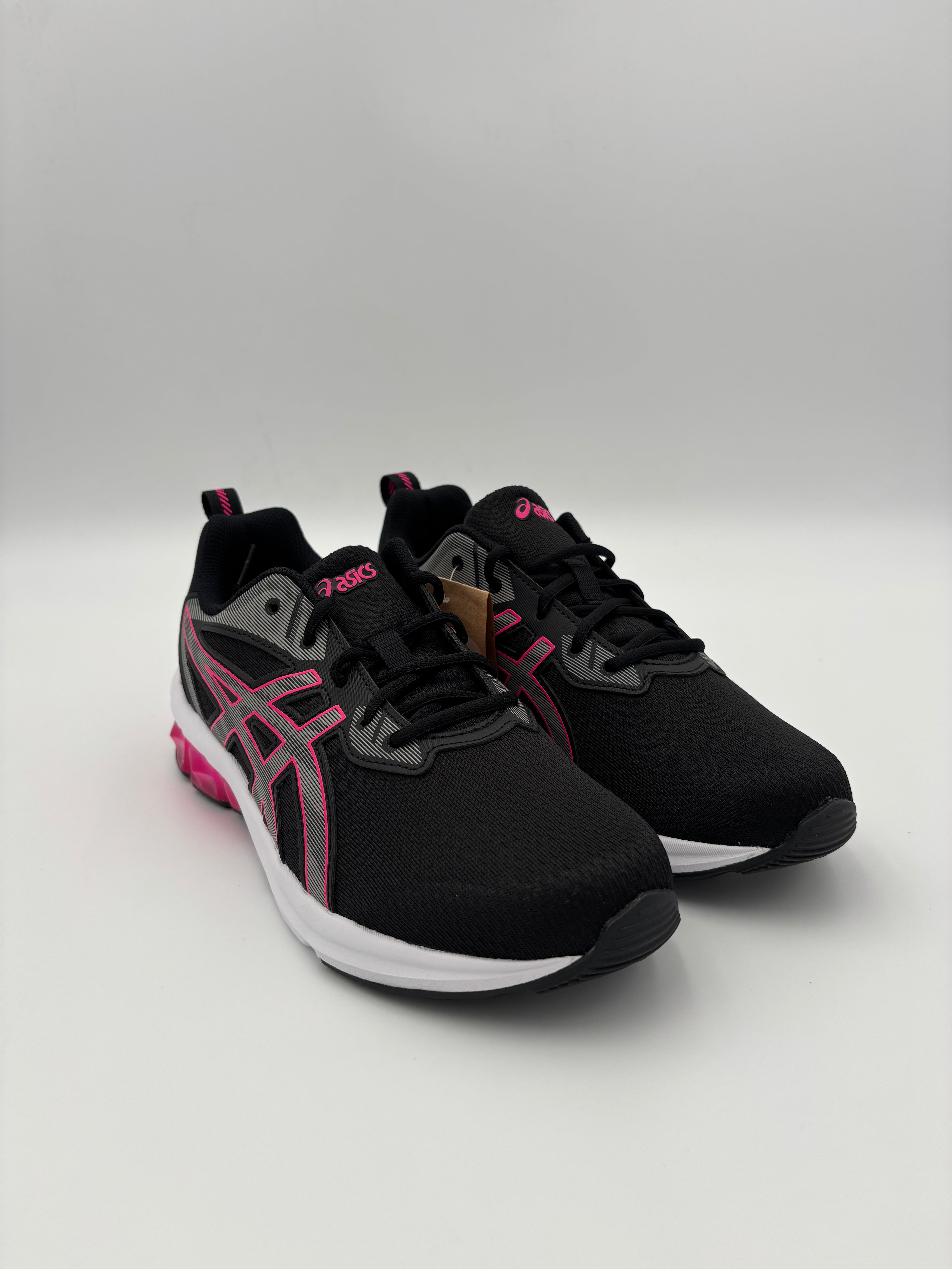 ASICS Kids GEL-QUANTUM 90 GS Running Shoes for Boys & Girls - Lightweight Black/Pink Sneakers for School, Sports & Daily Activities