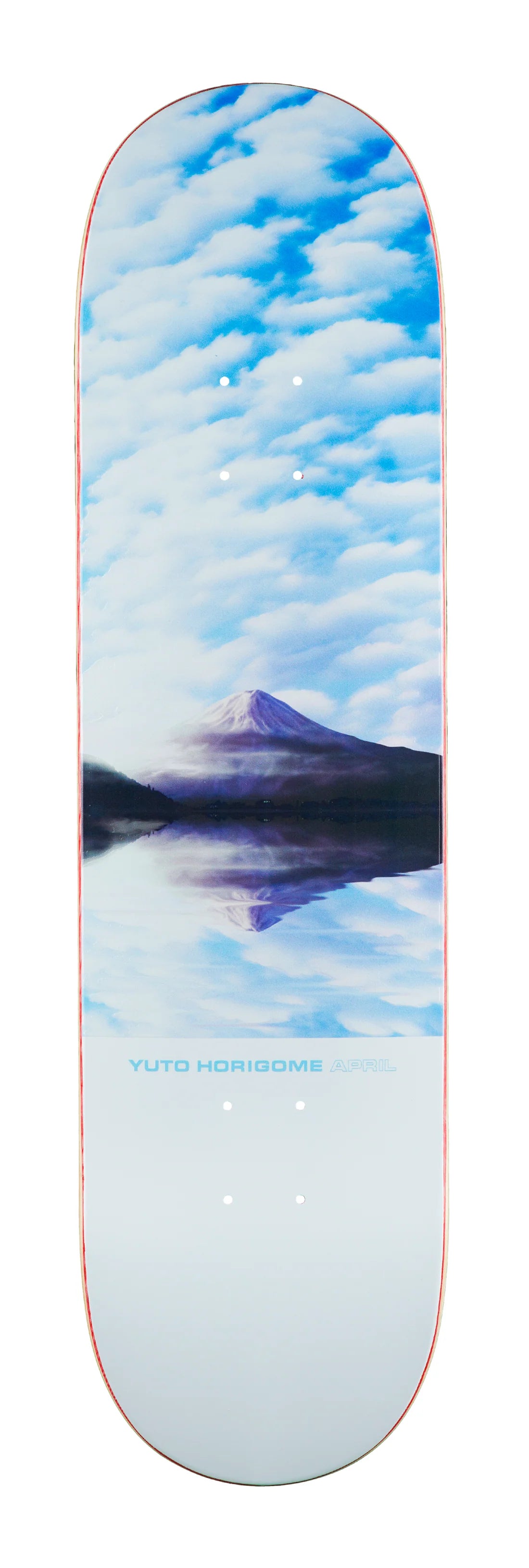 April Yuto Fuji 2 Skateboard Deck (8.0