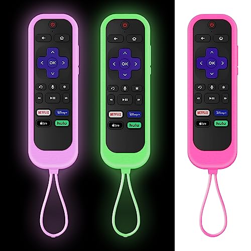 Glow Purple&Glow Green&Rose Red