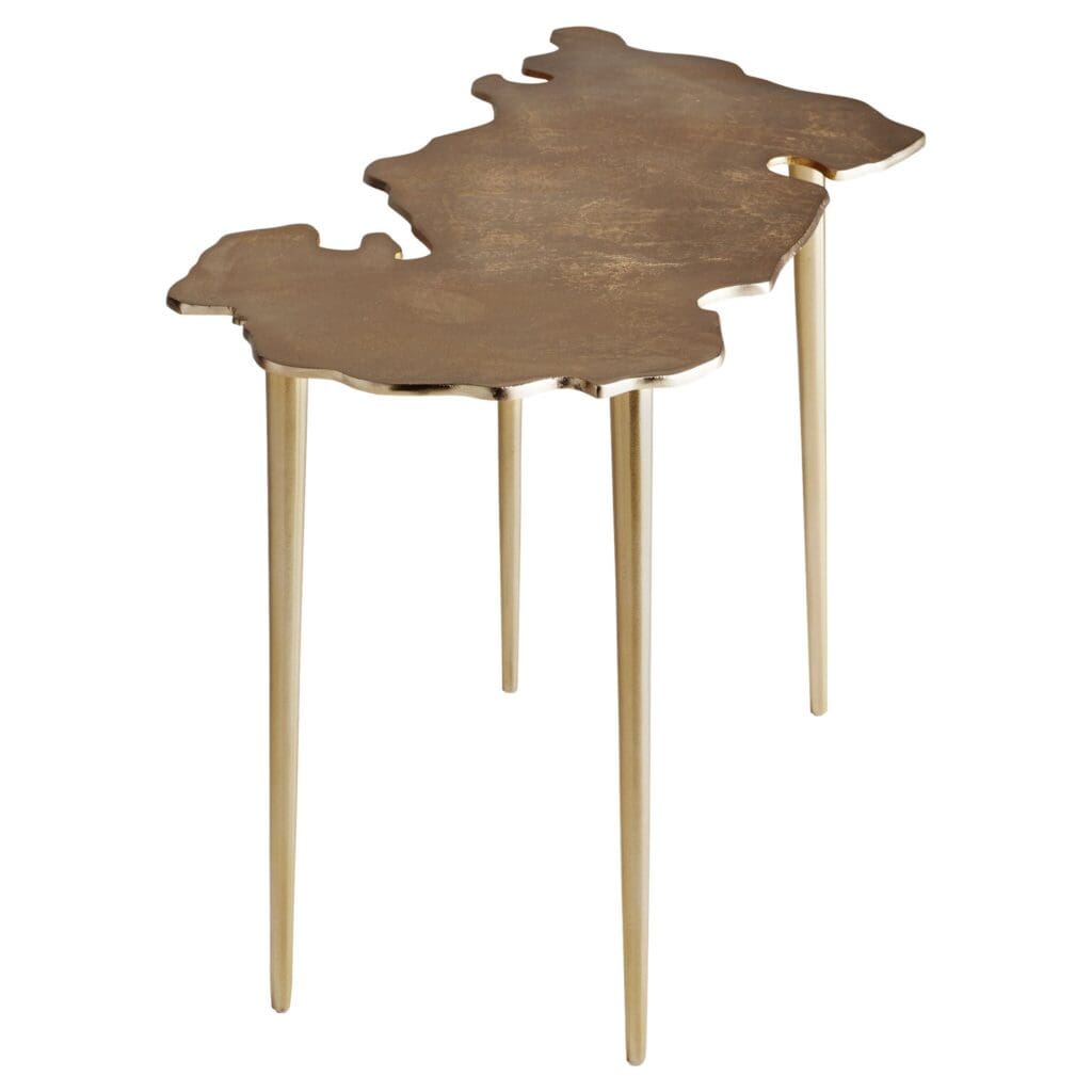 Cyan Design 11331 Atlas Coffee Table - Aged Gold Finish Modern Living Room Centerpiece for Home Decor