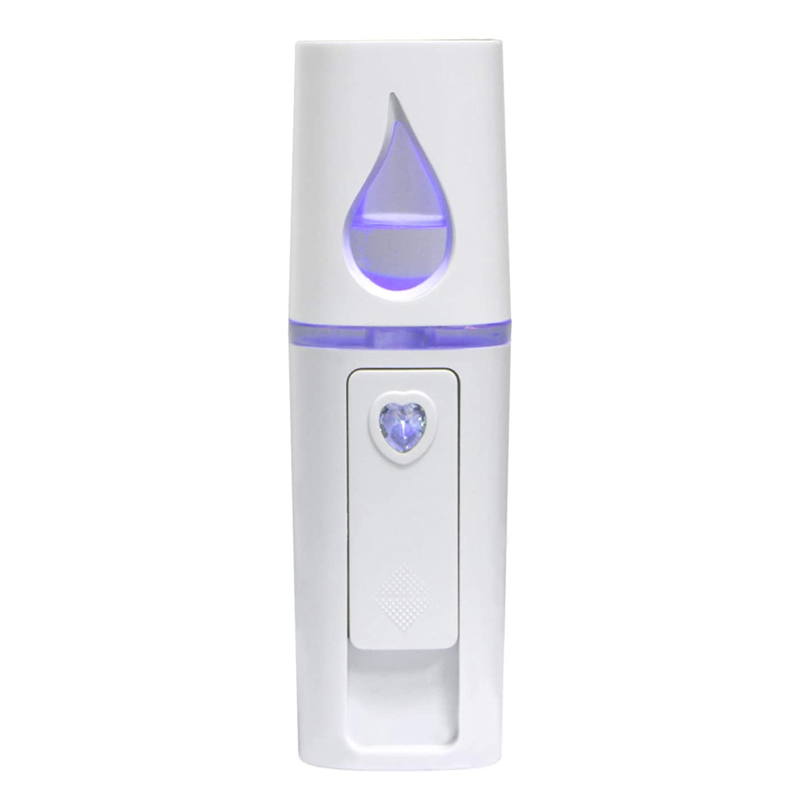 Portable Nano Facial Mister 20mL - USB Rechargeable Face Humidifier & Cool Mist Sprayer for Hydration, Moisturizing & SPA | Perfect for Travel, Office & Home Skincare Routine