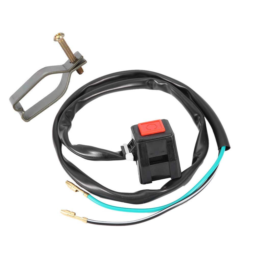 Motorcycle Start Stop Switch - Engine Kill Button Handlebar Control for Yamaha TTR125 - Perfect for Off-Road Riding & Dirt Bike Maintenance