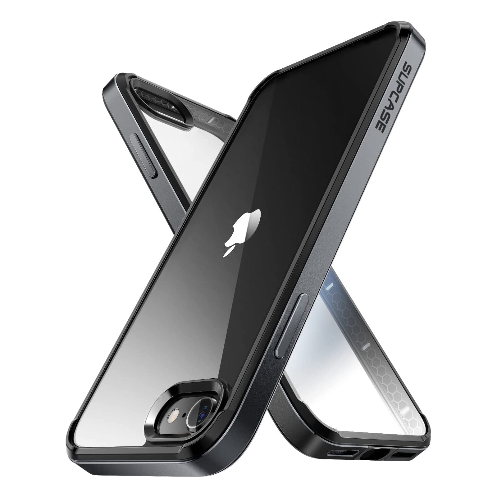 iPhone SE Unicorn Beetle EDGE Clear Bumper Case - Shockproof & Scratch Resistant Protective Cover for iPhone SE (2020/2nd Gen) - Perfect for Outdoor Activities, Work & Daily Use