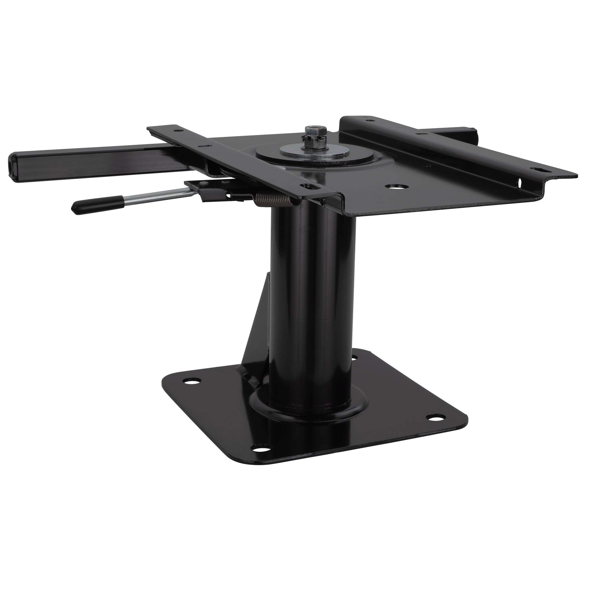 RecPro RV Pedestal Captains Chair with Mounting Base – Comfortable Driver & Passenger Seat (5.5