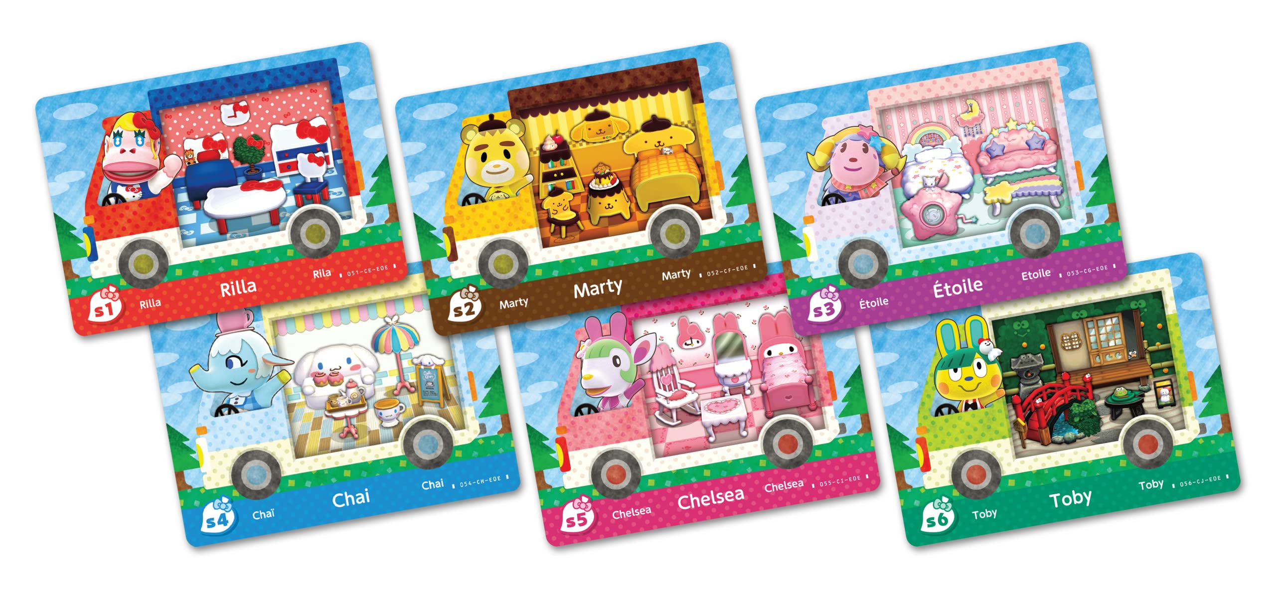 Nintendo Animal Crossing Sanrio Collaboration Pack - Cute Nintendo Switch Accessories for Gaming & Collecting - Perfect for Fans & Gift Giving
