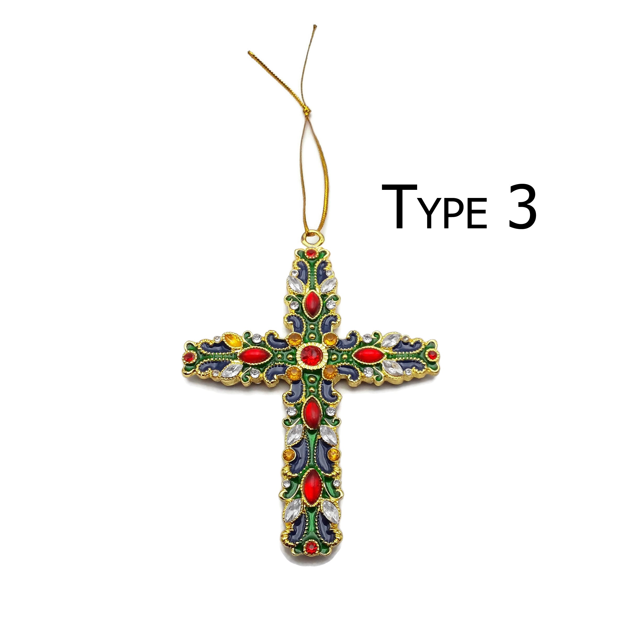 Handmade Cloisonné Christmas Tree Ornament - 3.75