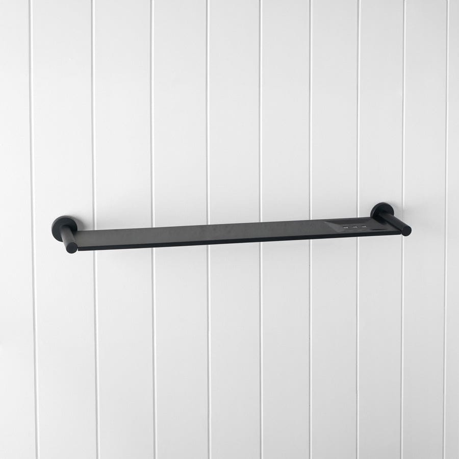 Premium Matte Black Shower Shelf - Rustproof Bathroom Organizer for Shampoo, Soap & Essentials - Perfect for Small Spaces & Modern Bathrooms