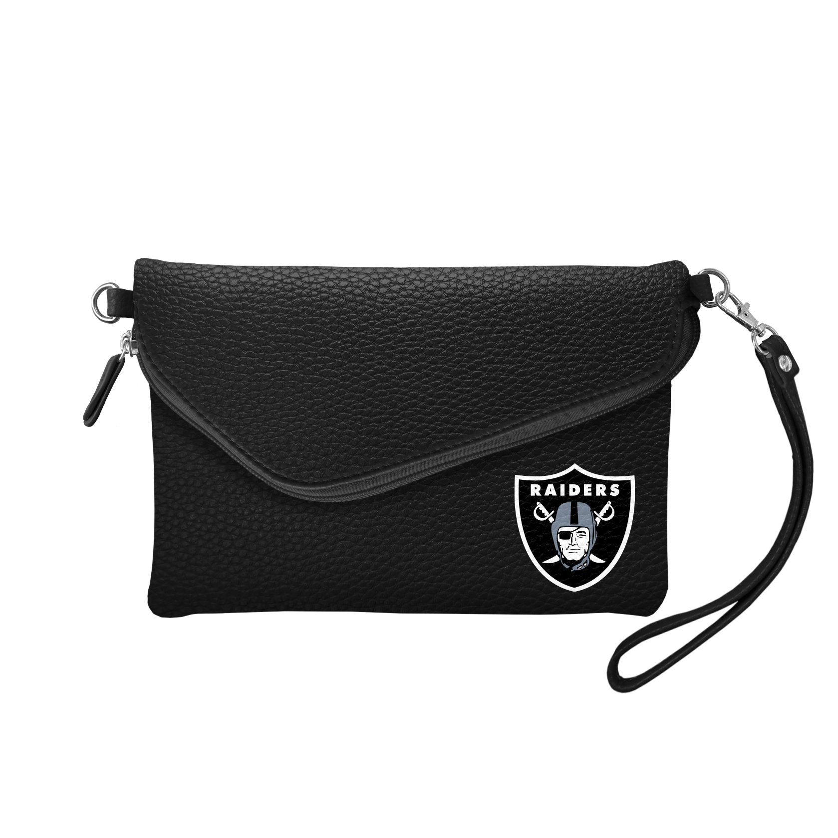 Littlearth NFL Pebble Fold Over Crossbody Purse for Women - Stylish & Compact Shoulder Bag - Perfect for Game Day, Travel & Everyday Use