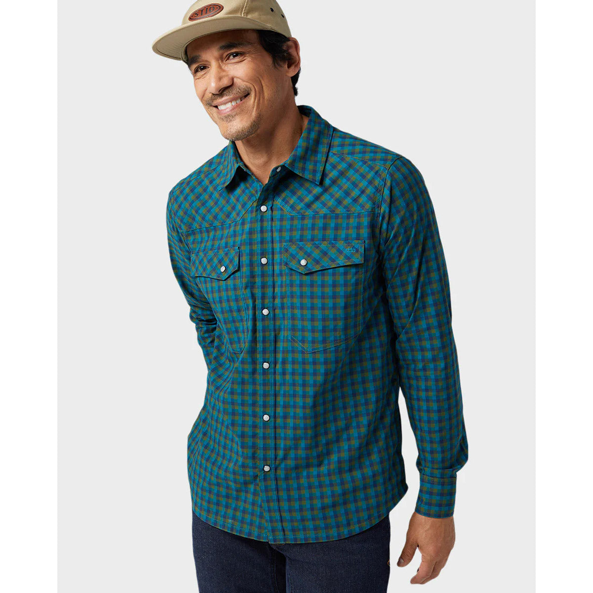 Men's Casual Long Sleeve Button Down Shirt - Comfortable & Stylish Eddy Shirt for Work, Office, and Everyday Wear