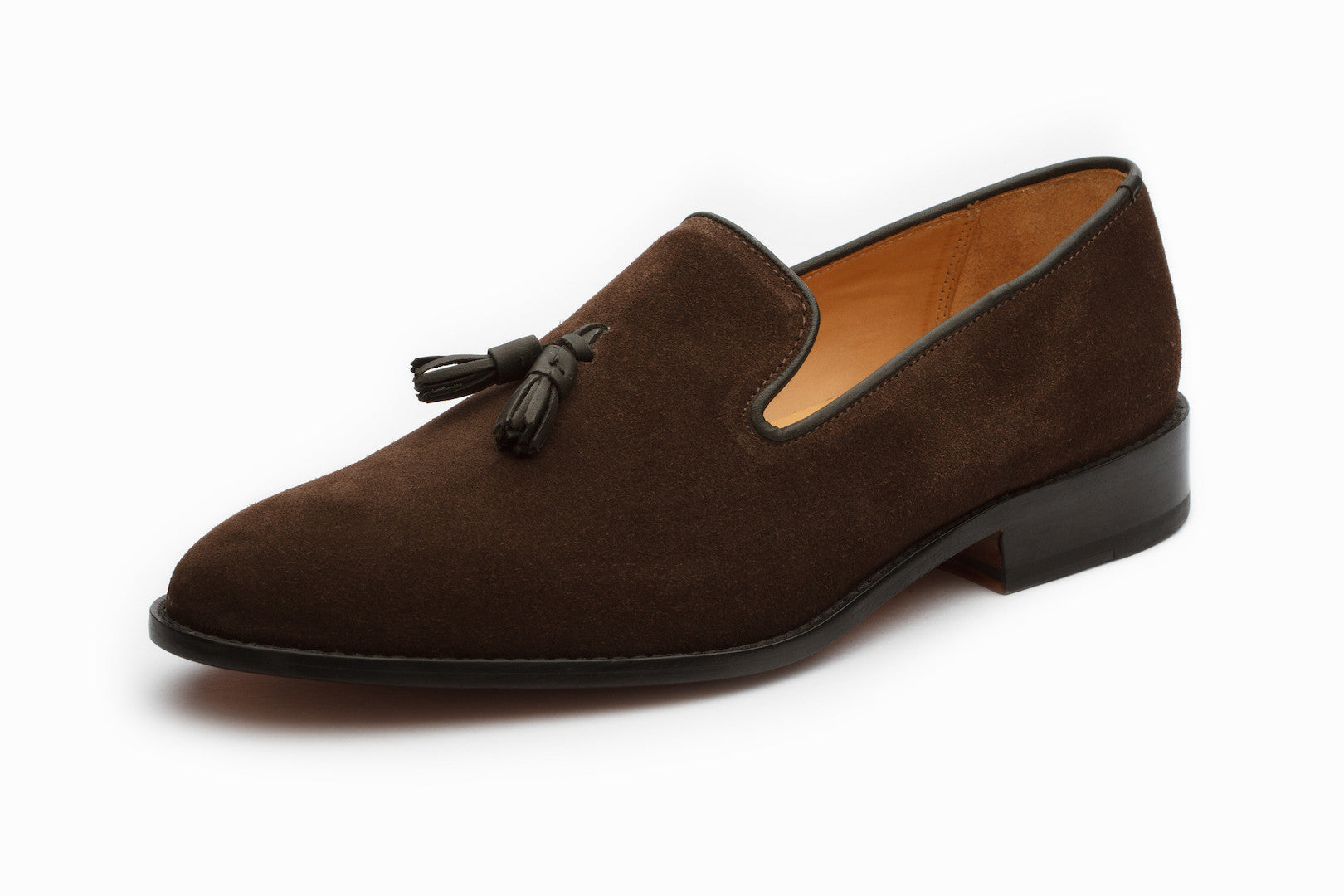 Brown Suede Tassel Loafers for Women - Comfortable Slip-On Dress Shoes for Work, Office & Casual Outfits | Perfect for Business, Travel & Everyday Wear