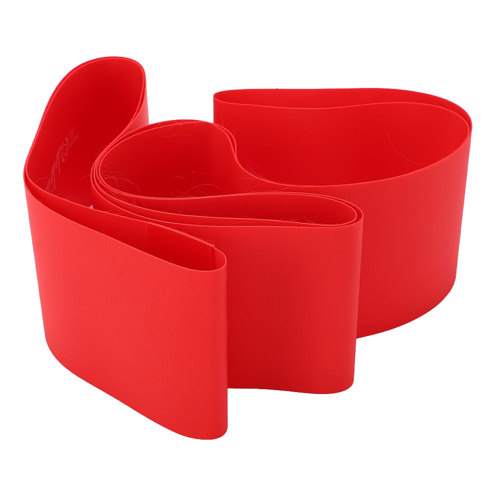 BORDSTRACT 65mm Wide PVC Bicycle Rim Strips - 26 Inch Bike Tire Protective Liner for Mountain, Road & Folding Bikes - Anti-Puncture Inner Tube Cushion (Red) | Perfect for Commuting, Trail Riding & Urban Cycling