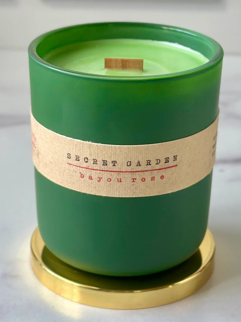 Bayou Rose Scented Candles - Natural Soy Wax, Long-Lasting Fragrance for Home, Relaxation & Romantic Ambiance | Perfect for Gifts, Spa, Yoga & Meditation