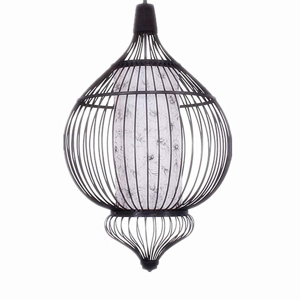 Handmade Natural Bamboo Braided LED Chandelier - Eco-Friendly Drop Shape Parchment Paper Pendant Light for Bedroom, Study, Hotel Lobby & Ceiling Decoration | Single Head Light Fixture for Modern & Rustic Interiors