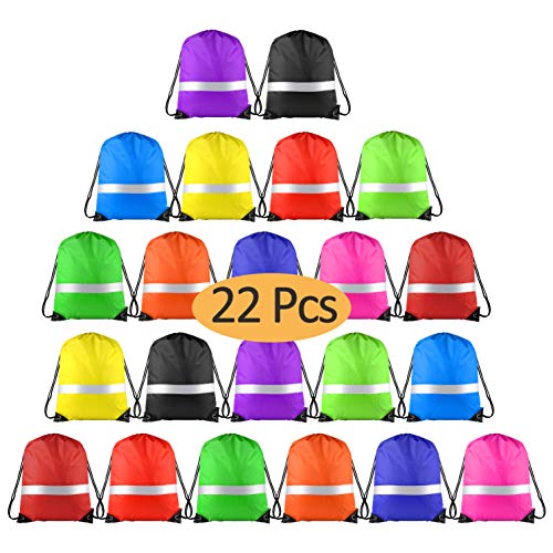 Colorful With Reflective Strip 22pcs
