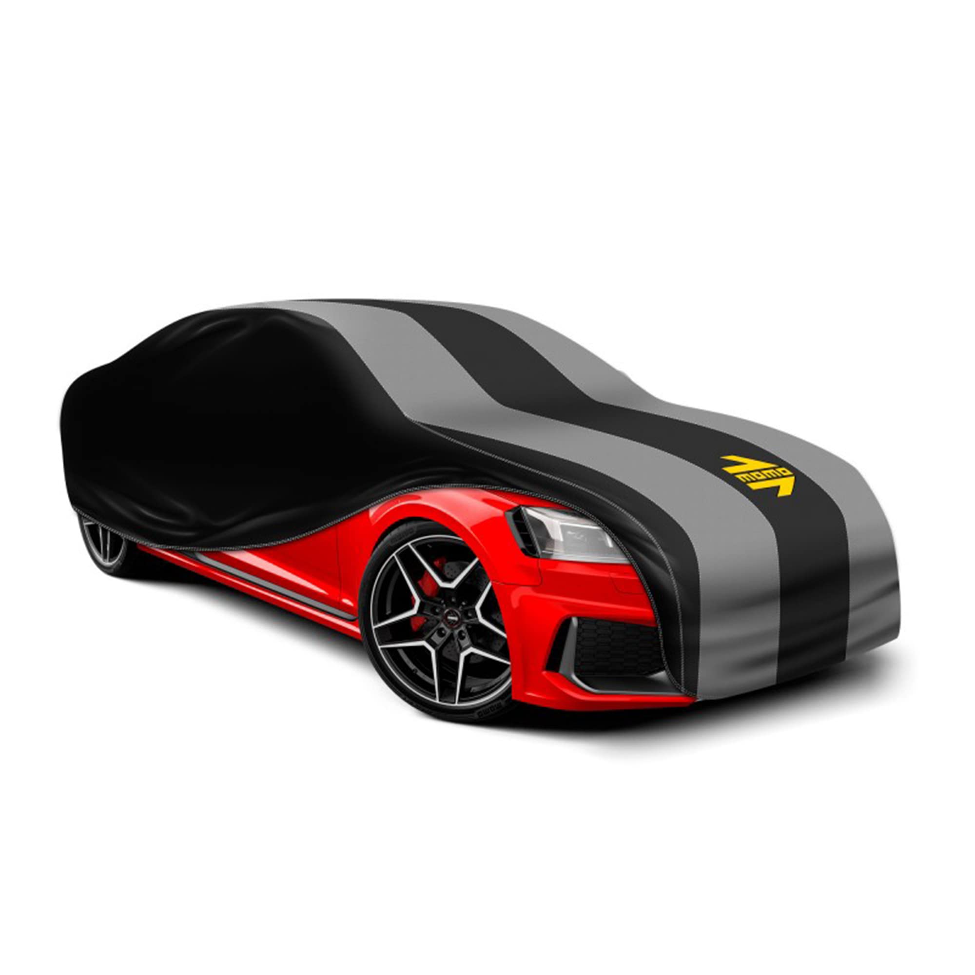 Premium MOMO Car Cover Interior Protector - 1 Layer Large Size (480x178x120 cm) Waterproof Dustproof UV Protection - Perfect for Sedans, SUVs, Trucks & Outdoor Vehicle Storage