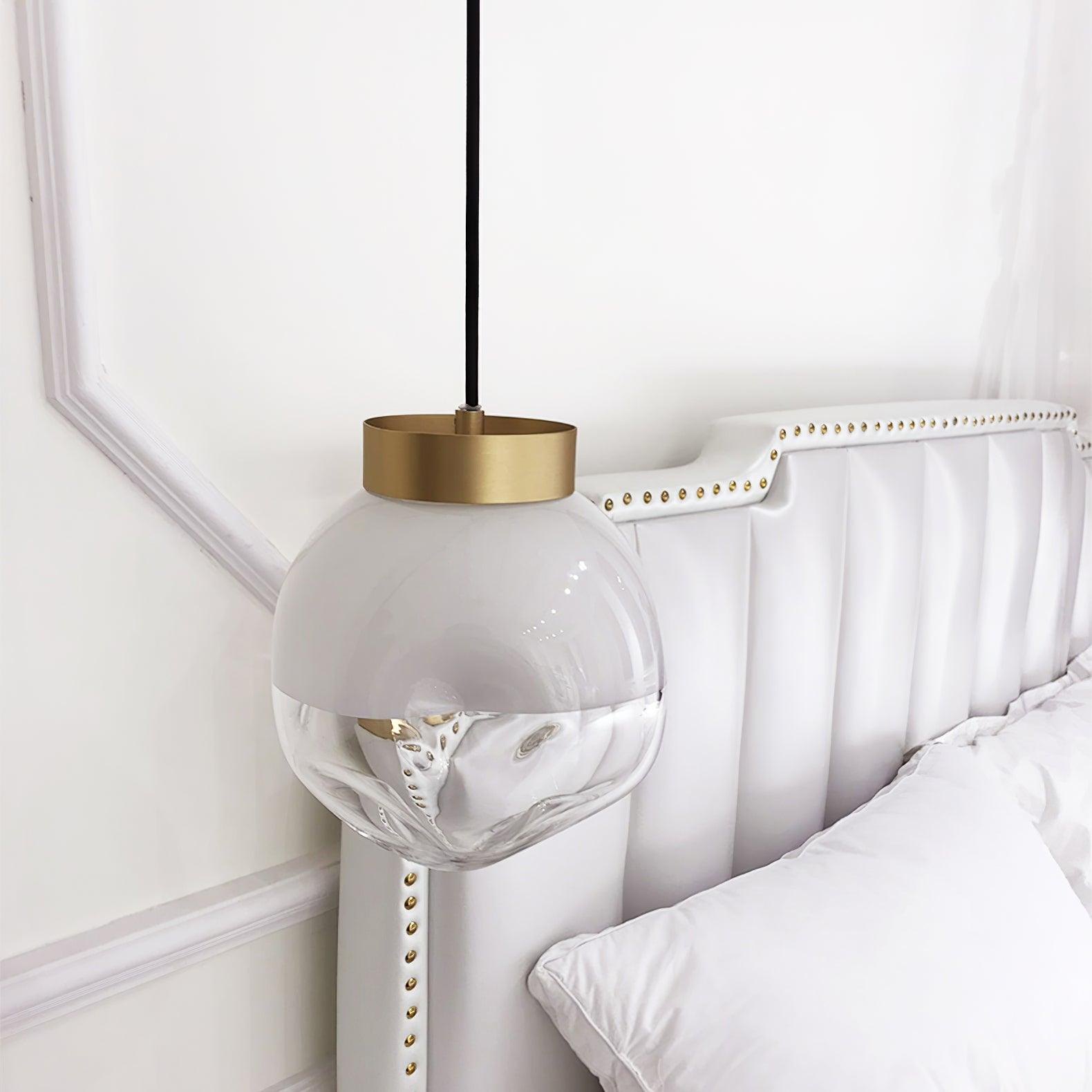 Ecar Pendant Lamp - Modern Hanging Light Fixture for Living Room, Bedroom & Kitchen - Energy Efficient LED Ceiling Light with Adjustable Height