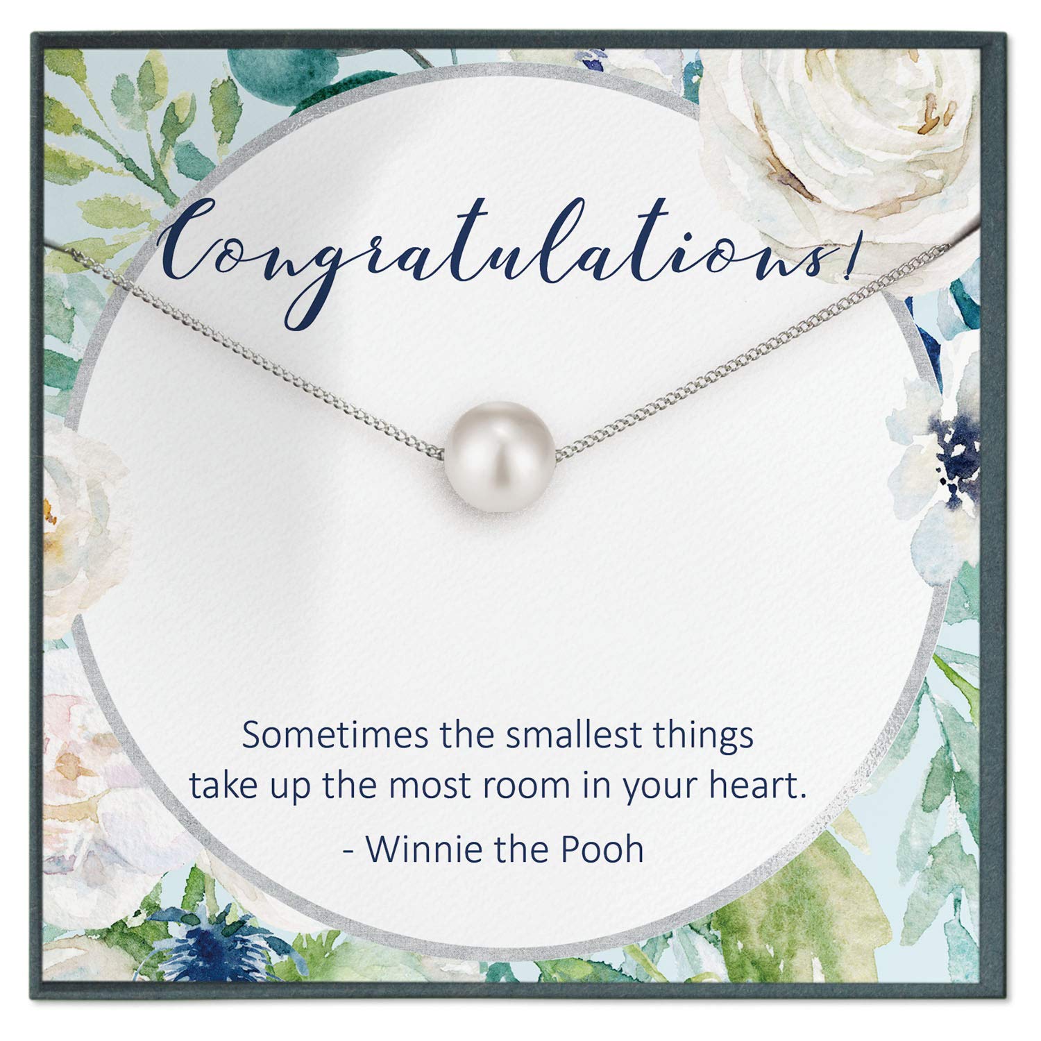 Pregnancy Gifts for Mom to Be - Thoughtful New Mommy Gift Ideas with Inspirational Quotes & Beautiful New Mom Necklace - Perfect for Baby Showers, Mother's Day & Welcoming Newborn