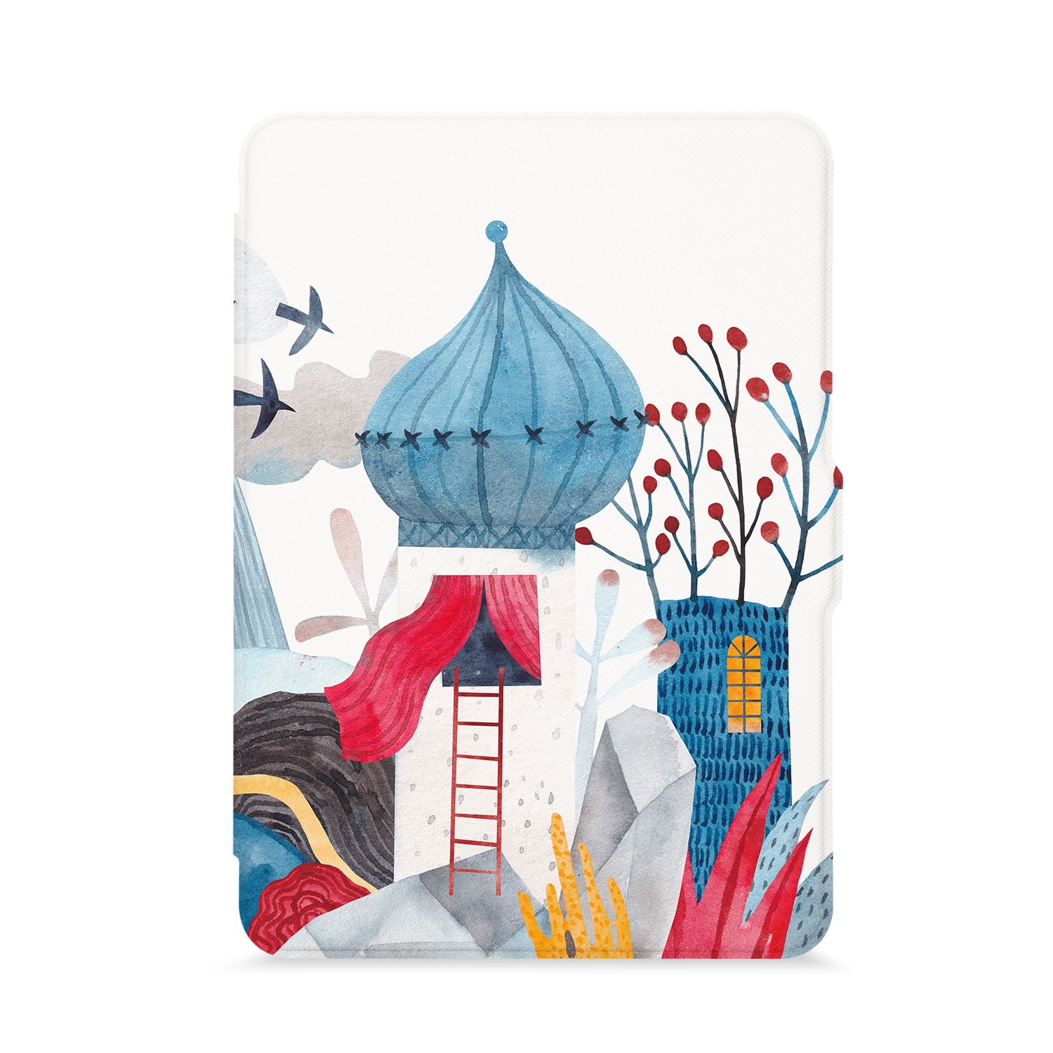 Premium Kindle Case with Fairy Tale Design - Protective Cover for Kindle E-Reader - Perfect for Reading at Home, Travel & Gifts