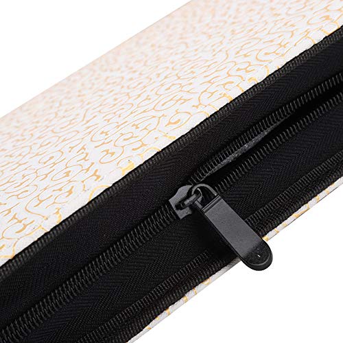 Professional Salon Scissors Storage Bag - Durable & Practical Organizer for Household Toiletry & Personal Grooming Tools | Perfect for Stylists, Barbers & Home Use (Platinum)