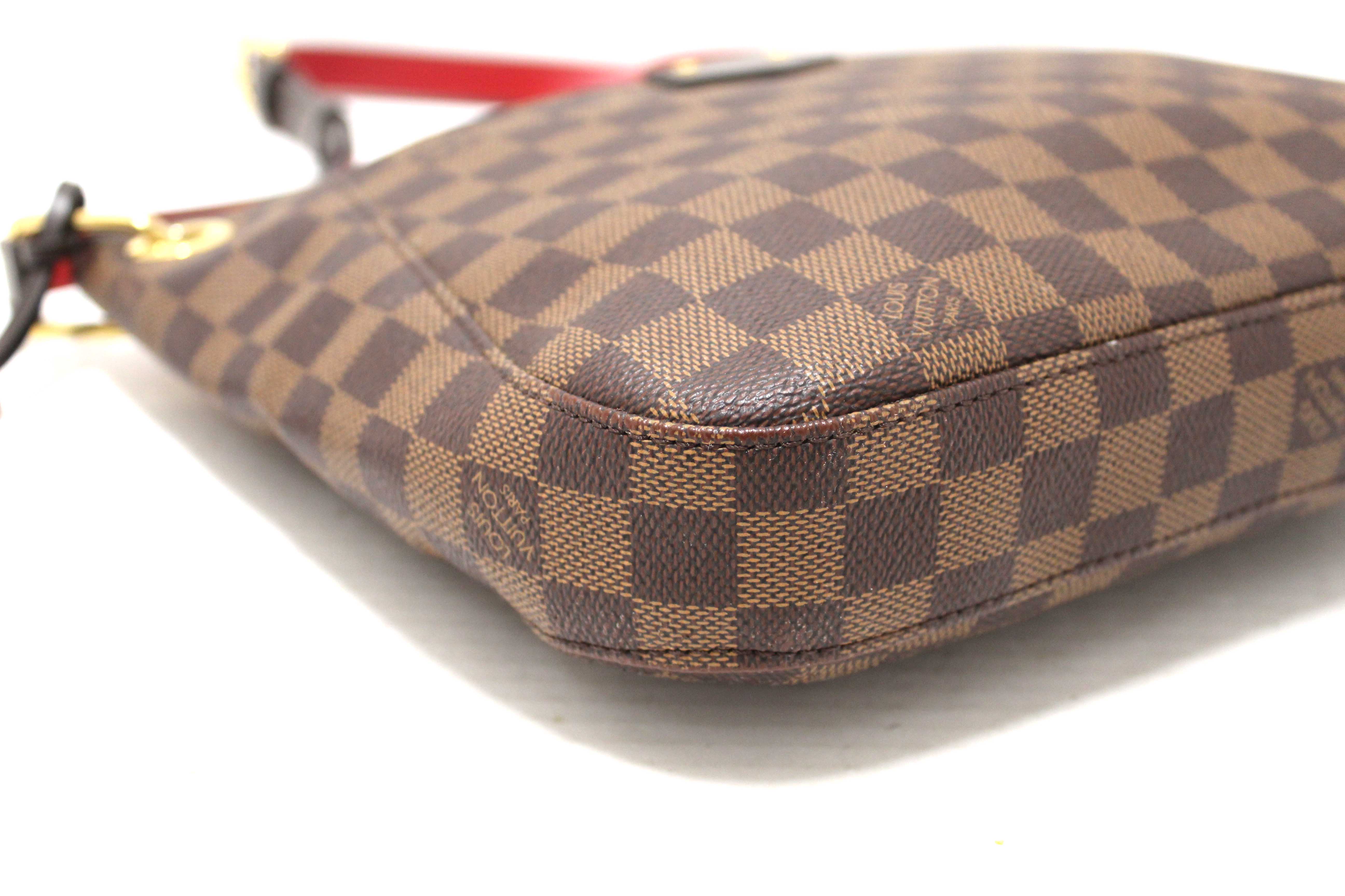 Authentic Louis Vuitton Damier Ebene South Bank Besace Messenger Bag for Women - Luxury Crossbody Bag for Travel, Work & Everyday Use