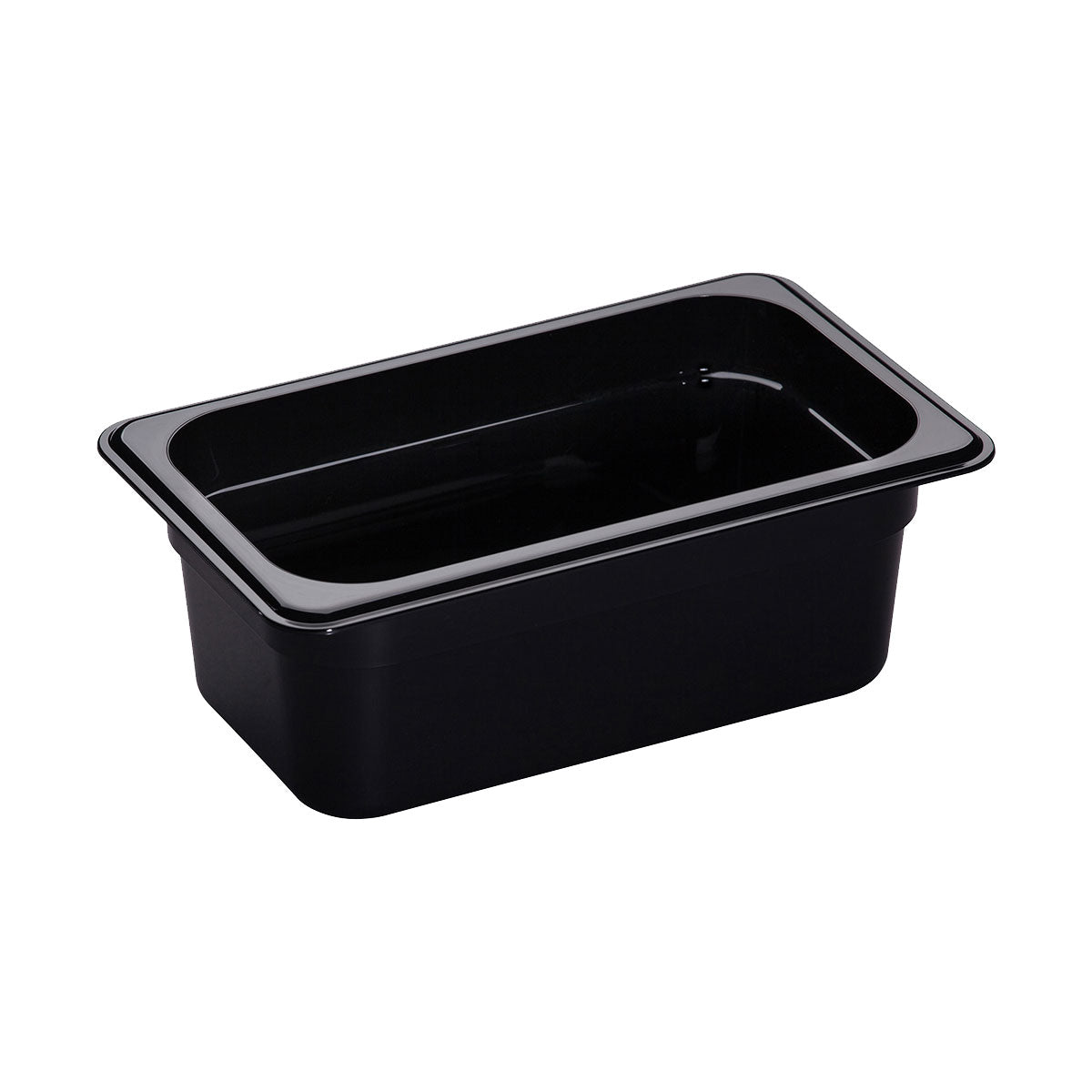 Cambro 44CW110 Camwear 1/4 Size Black 4